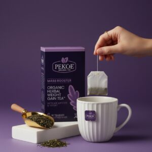 Pekoe Organic Herbal Weight Gain Tea - Mass Booster