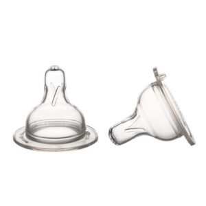 Canpol babies,  EasyStart Silicone Teats for Wide Neck Bottle - 2pcs