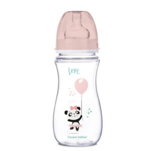 Canpol babies, EasyStart Anti-colic Wide Neck Bottle - 300ml  EXOTIC ANIMALS