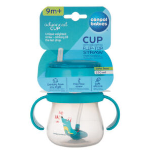 Canpol babies, Innovative Cup with Flip-top Straw - 250ml