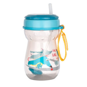 Canpol babies, Sport Cup with Flip-top Weighted Straw - 350ml