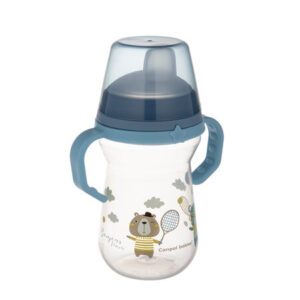 Canpol babies, Cup with Silicone Spout FirstCup - 250ml BONJOUR PARIS