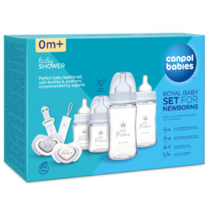 Canpol babies, Set for Newborn Babies Royal baby - BLUE