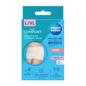 Canpol babies, Mesh Maternity Briefs Multiple-use - 2 pcs L/XL