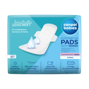 Canpol babies, Discreet Postpartum Pads With Wings Day