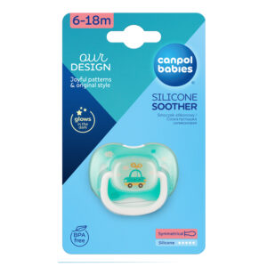 Canpol babies, Silicone Symmetrical Soother 6-18m - TOYS