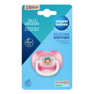 Canpol babies, Silicone Symmetrical Soother 18m+ - TOYS