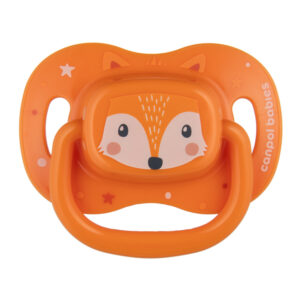 Canpol babies, Symmetrical Silicone Soother 18m+ - CUTE ANIMALS