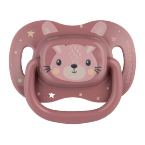 Canpol babies, Symmetrical Silicone Soother 0-6m - CUTE ANIMALS