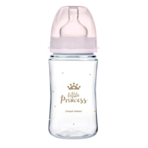 Canpol babies, EasyStart Anti-colic Wide Neck Bottle 240ml - ROYAL BABY