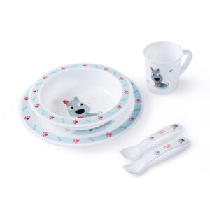 Canpol babies, Plastic Tableware - CUTE ANIMALS.
