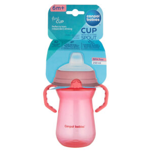 Canpol babies, Cup with Silicone Spout FirstCup 250ml
