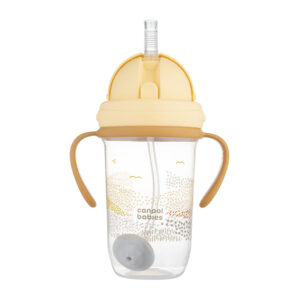 Canpol babies, Non-Spill Cup with Weighted Straw 270 ml - MOUNTAINS